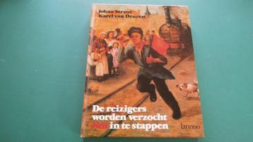 BOEK De reizigers worden verzocht om in te stappen beschikbaar voor biedingen