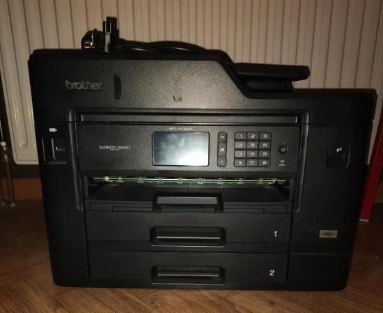 Brother MFC-J5730DW – Zwart-wit OK, kleur defect, Computers en Software, Printers, Gebruikt, Printer, Inkjetprinter, Faxen, Kopieren
