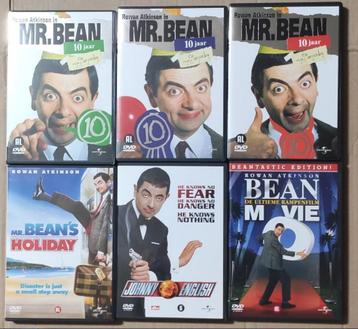 Mr. Bean /Johnny English - Rowan Atkinson Speciale Box 6 DVD beschikbaar voor biedingen