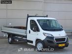 Peugeot Boxer 130PK Open laadbak Airco Cruise Pritsche Picku, Auto's, Bestelwagens en Lichte vracht, Voorwielaandrijving, Stof