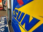 SUNOCO oude groot reclamebord, Verzamelen, Ophalen, Gebruikt, Reclamebord