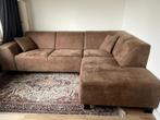 In perfecte staat bruine L-zetel, Huis en Inrichting, Ophalen, 250 tot 300 cm, 125 tot 150 cm, Driepersoons