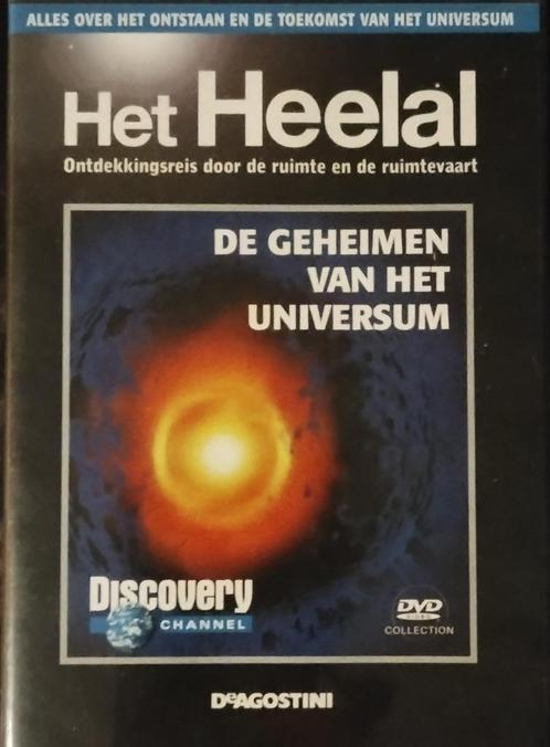 Het Heelal De Geheimen van het Universum DVD als nieuw!, Cd's en Dvd's, Dvd's | Documentaire en Educatief, Zo goed als nieuw, Wetenschap of Techniek