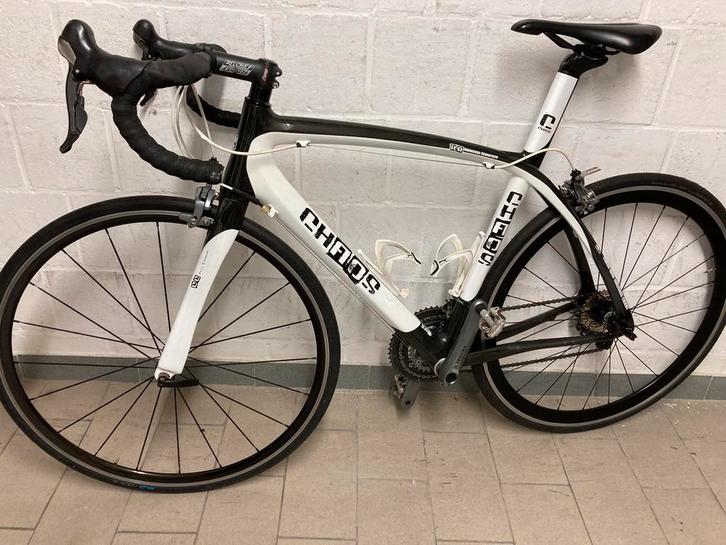 Racefiets, Fietsen en Brommers, Fietsen | Racefietsen, Zo goed als nieuw, Meer dan 20 versnellingen, 28 inch, Carbon, 53 tot 57 cm