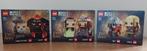 Lego The Lord Of The Rings Brickheadz 40631 + 40632 + 40751, Ophalen of Verzenden, Nieuw, Complete set, Lego