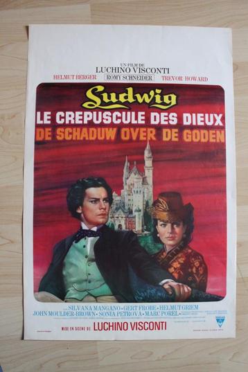 filmaffiche Romy Schneider Ludwig Visconti filmposter, Enlèvement ou Envoi, Rectangulaire vertical, A1 jusqu'à A3, Comme neuf