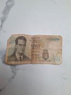 Billet de 20 franc belge année 1964, Postzegels en Munten, Ophalen of Verzenden