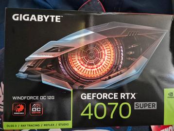 GIGABYTE GeForce RTX 4070 SUPER WINDFORCE OC 12G beschikbaar voor biedingen