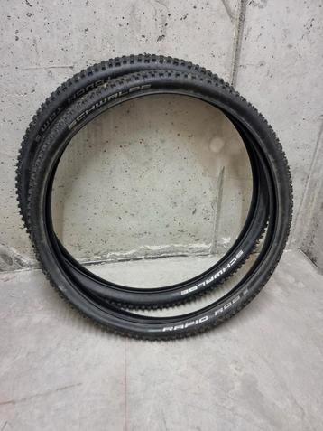 Schwalbe Rapid Rob 29x2.25 MTB-banden (paar) 5 keer gebruikt beschikbaar voor biedingen