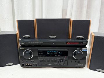Home cinema + dvd + versterker (volume met afstandsbediening beschikbaar voor biedingen