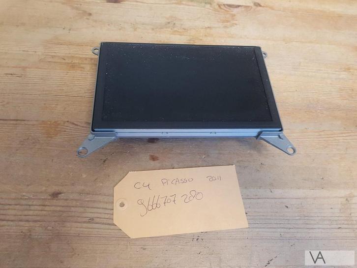 Citroen C4 picasso display navigatie 2007 - 2013 5555505703, Auto-onderdelen, Elektronica en Kabels, Citroën, Gebruikt, Ophalen of Verzenden
