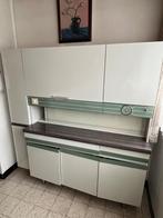 Retro keukenkast, Huis en Inrichting, Ophalen, Gebruikt, Wit, Enkelwandige keuken