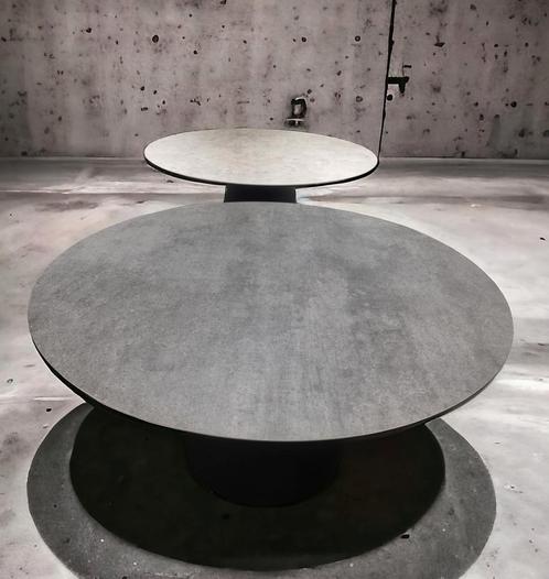NIEUWE ronde eettafel 12mm VOLKERAMIEK dia150cm, Huis en Inrichting, Complete eetkamers, Nieuw, Ophalen