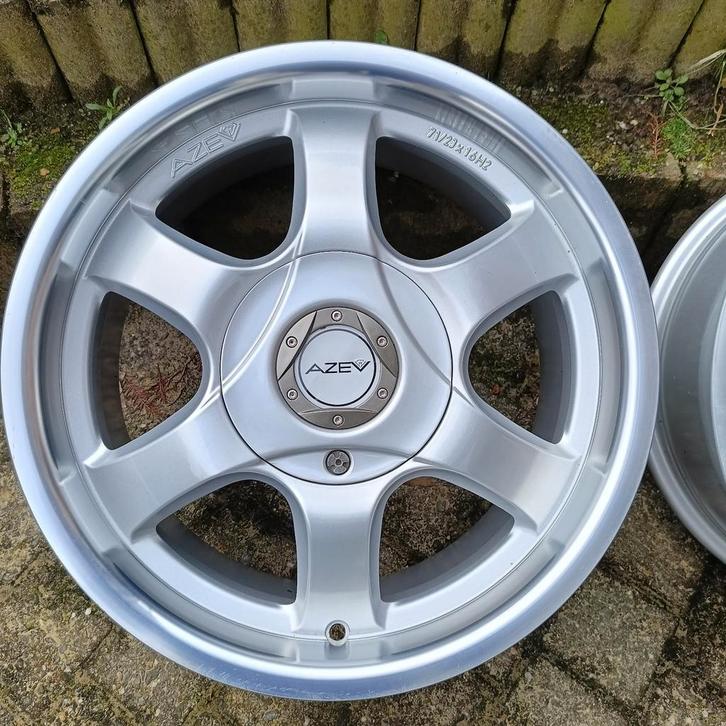 Velgen 4x100 AZEV Nieuw - 16inch - Made in Germany, Auto-onderdelen, Banden en Velgen, Velg(en), 16 inch, Nieuw, Ophalen
