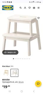IKEA Bekvam Opstapje / Kruk, Maison & Meubles, Tabourets, Enlèvement, Comme neuf, Bois
