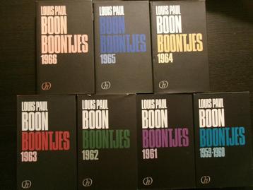 Boontjes 1959-1960/1961/1962/1963/1964/1965/1966  L.P. Boon beschikbaar voor biedingen