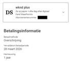 Krant Abonnement De Standaard (7 maand), Ophalen of Verzenden, Nieuw, Krant