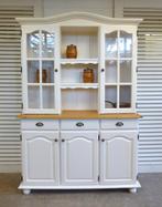 Prachtige wit landelijke buffetkast, Huis en Inrichting, Ophalen, Grenenhout, Zo goed als nieuw, 150 tot 200 cm