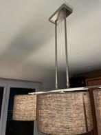 QAZQA luminaire en acier avec abat-jour 35 cm gris foncé, Huis en Inrichting, Ophalen, Zo goed als nieuw