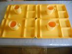Tupperware-dienblad + picknick-/tv-beker (caravan-stacaravan, Ophalen of Verzenden