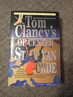 Tom Clancy - Op-center: Staat van orde, Boeken, Ophalen of Verzenden, Gelezen, Tom clancy