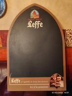 Grand tableau LEFFE., Collections, Marques de bière, Enlèvement, Comme neuf, Panneau, Plaque ou Plaquette publicitaire, Leffe