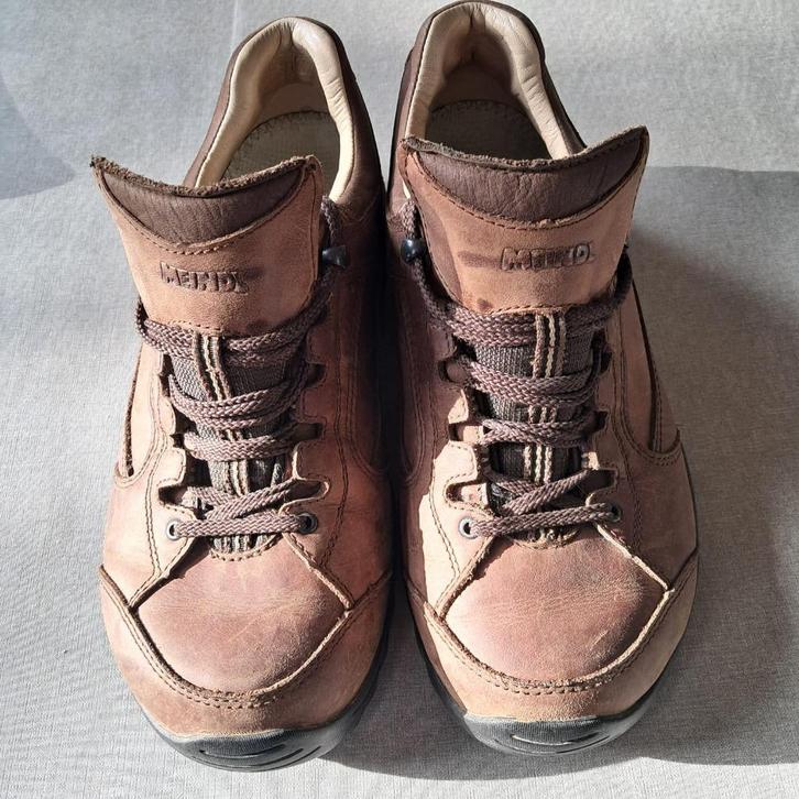 Meindl Lugano 7½ UK (41½ EU), Kleding | Heren, Schoenen, Gedragen, Wandelschoenen, Bruin, Ophalen of Verzenden