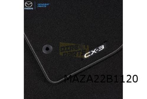 Mazda CX-3 Mattenset 'luxe' (4x) Origineel! DD2G V0320, Auto-onderdelen, Interieur en Bekleding, Mazda, Nieuw, Verzenden