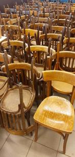 Houten café stoelen, Huis en Inrichting, Stoelen, Ophalen, Gebruikt, Hout