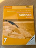 Cambridge checkpoint Science workbook 7, Enlèvement ou Envoi, Comme neuf