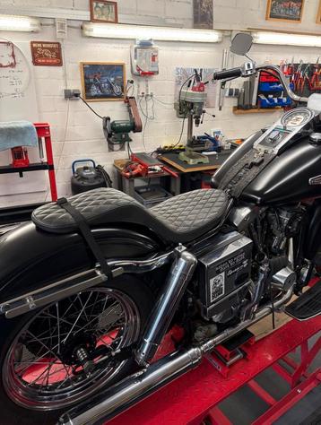 Harley shovelhead zadel beschikbaar voor biedingen