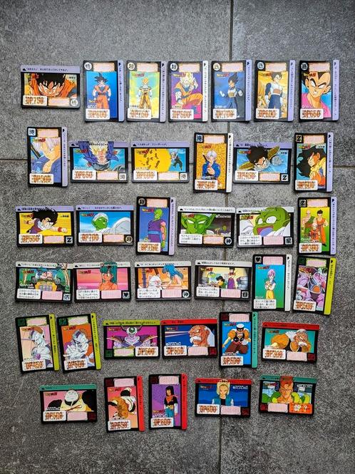Carte Dragon Ball Carddass Hondan Part 10 complète reg 36/36, Collections, Cartes à jouer, Jokers & Jeux des sept familles, Utilisé