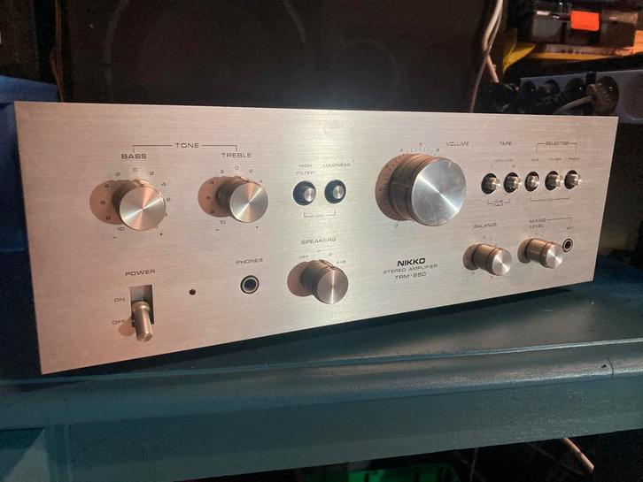 Nikko 2x50 watt rms vintage versterker ONBERISPELIJK!, Audio, Tv en Foto, Overige Audio, Tv en Foto, Zo goed als nieuw, Ophalen of Verzenden