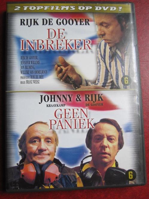 De inbreker + Geen paniek (2 films op 1 DVD), Cd's en Dvd's, Dvd's | Nederlandstalig, Zo goed als nieuw, Film, Komedie, Boxset