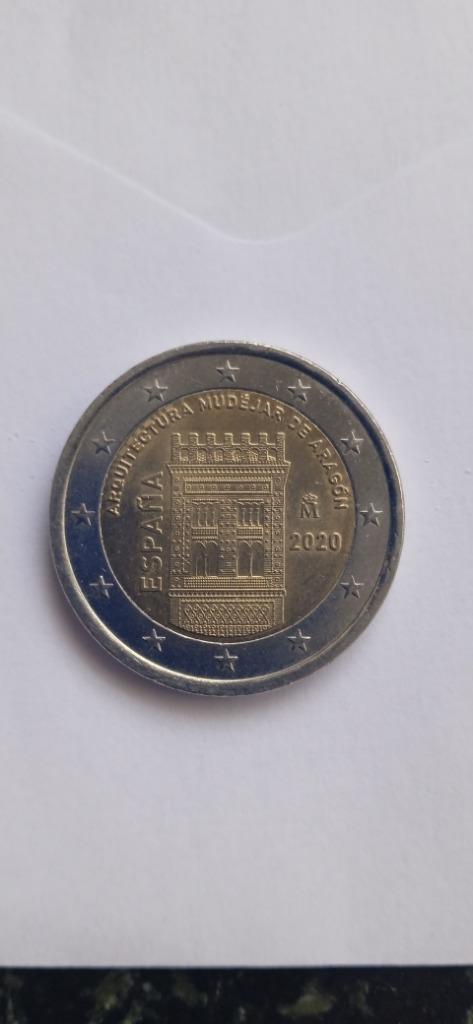Monnaie 2 euros Espagne 2020 el torre de el salvador teruel, Postzegels en Munten, Munten | Europa | Euromunten, Losse munt, 2 euro