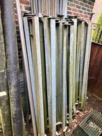 Metalen Palen hoek 50x50mm - hoogte 160cm, Weidegang