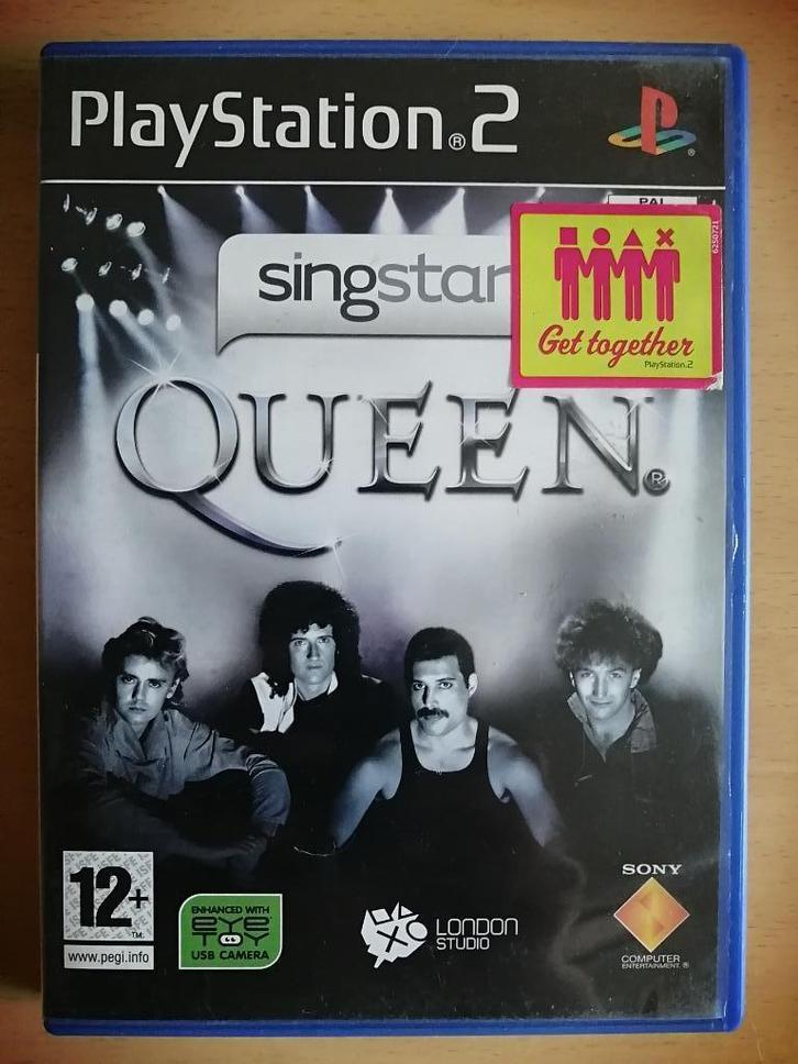 Sony PS2 - SingStar QUEEN, Consoles de jeu & Jeux vidéo, Jeux | Sony PlayStation 2, Comme neuf, Musique, Enlèvement ou Envoi