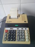 Vintage rekenmachine werkt prima met extra papier rollen., Verzamelen, Elektronische Apparatuur, Ophalen