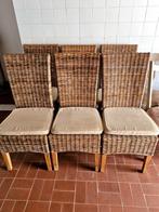 6 Rieten Stoelen – Tijdloos en Sfeervol – In Goede Staat, Ophalen