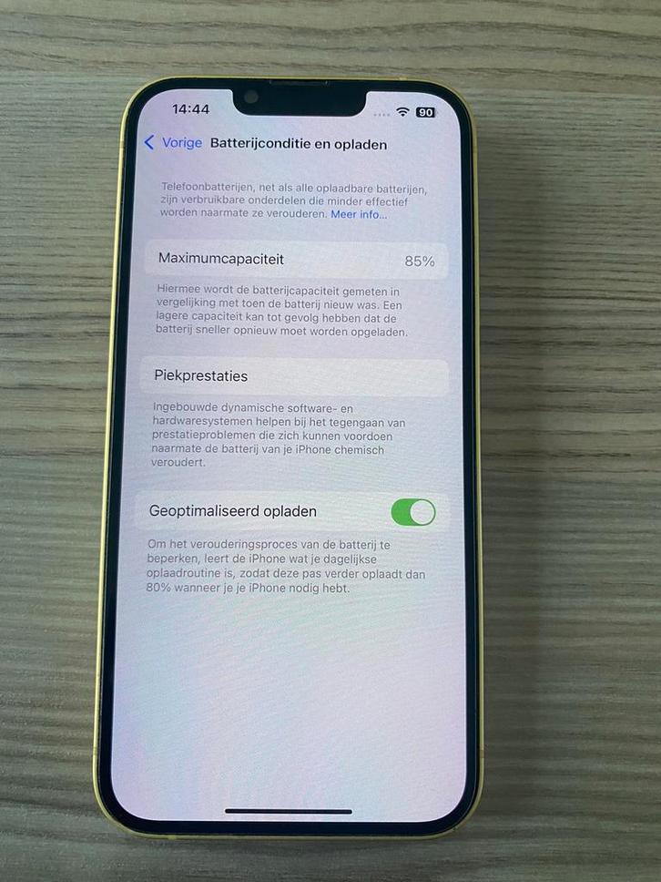 IPHONE 14 IN NIEUW STAAT, Telecommunicatie, Mobiele telefoons | Apple iPhone, Zo goed als nieuw, 128 GB, iPhone 14, Ophalen