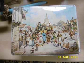 boîtes de conserve, boîte en fer blanc bruynooghe print dili, Enlèvement ou Envoi, Utilisé, Café, Autres marques