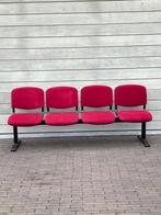 design banken uit dokterskabinet, Ophalen, Gebruikt, Rood