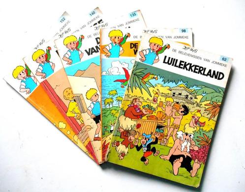 Strips van Jommeke   (oranje back cover), Livres, BD, Utilisé, Plusieurs BD, Enlèvement ou Envoi