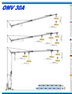 Bouwkraan Vicario 30m te huur, Enlèvement, Engin de levage