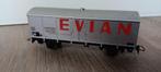 Jouef 6263 - Wagon Evian - échelle H0, Hobby & Loisirs créatifs, Trains miniatures | HO, Jouef, Utilisé, Enlèvement ou Envoi, Wagon