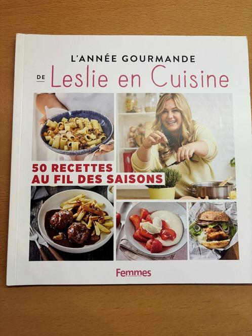 L'année gourmande de Leslie en cuisine, Livres, Livres de cuisine, Comme neuf, Enlèvement ou Envoi