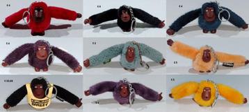 Sleutelhangers - Kipling Aapjes beschikbaar voor biedingen