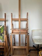 Studio ezel op wielen m018 Mabef, Hobby en Vrije tijd, Schilderen, Ophalen, Ezel
