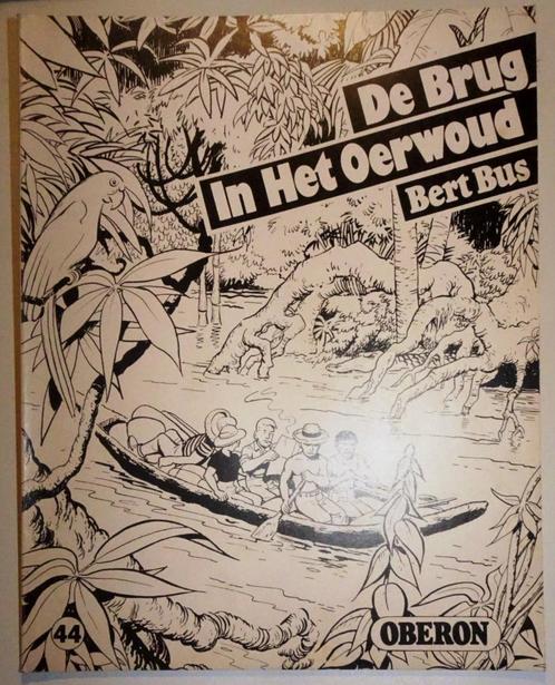 De Brug in het Oerwoud Strip Bert Bus 1981, Boeken, Stripverhalen, Gelezen, Eén stripboek, Verzenden