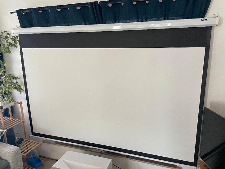 Projectiescherm 100 inch (Elite Screen - M100XWH), Hobby en Vrije tijd, Overige Hobby en Vrije tijd, Nieuw, Ophalen